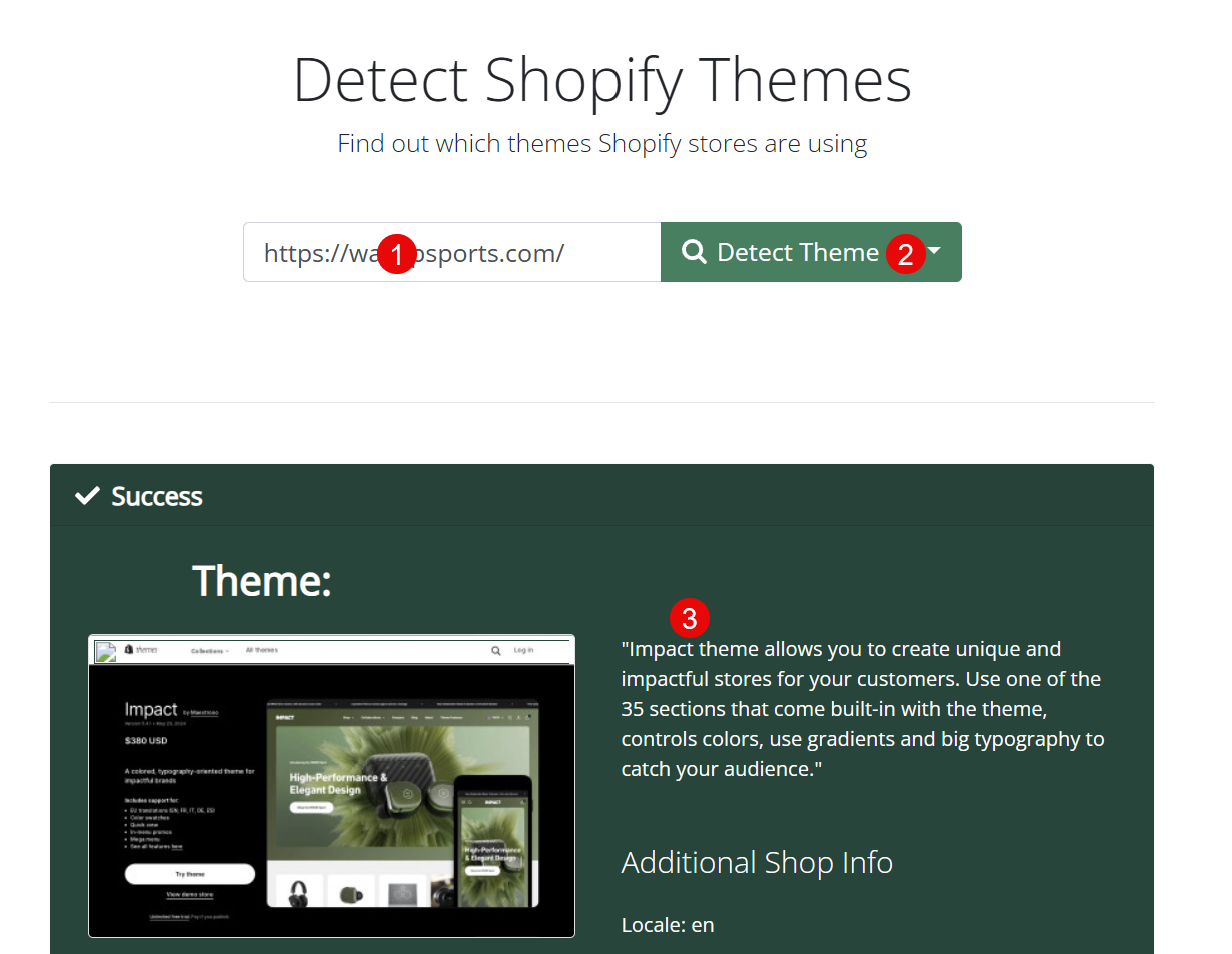 {معرفة اسم قالب شوبيفاي المستخدم?}