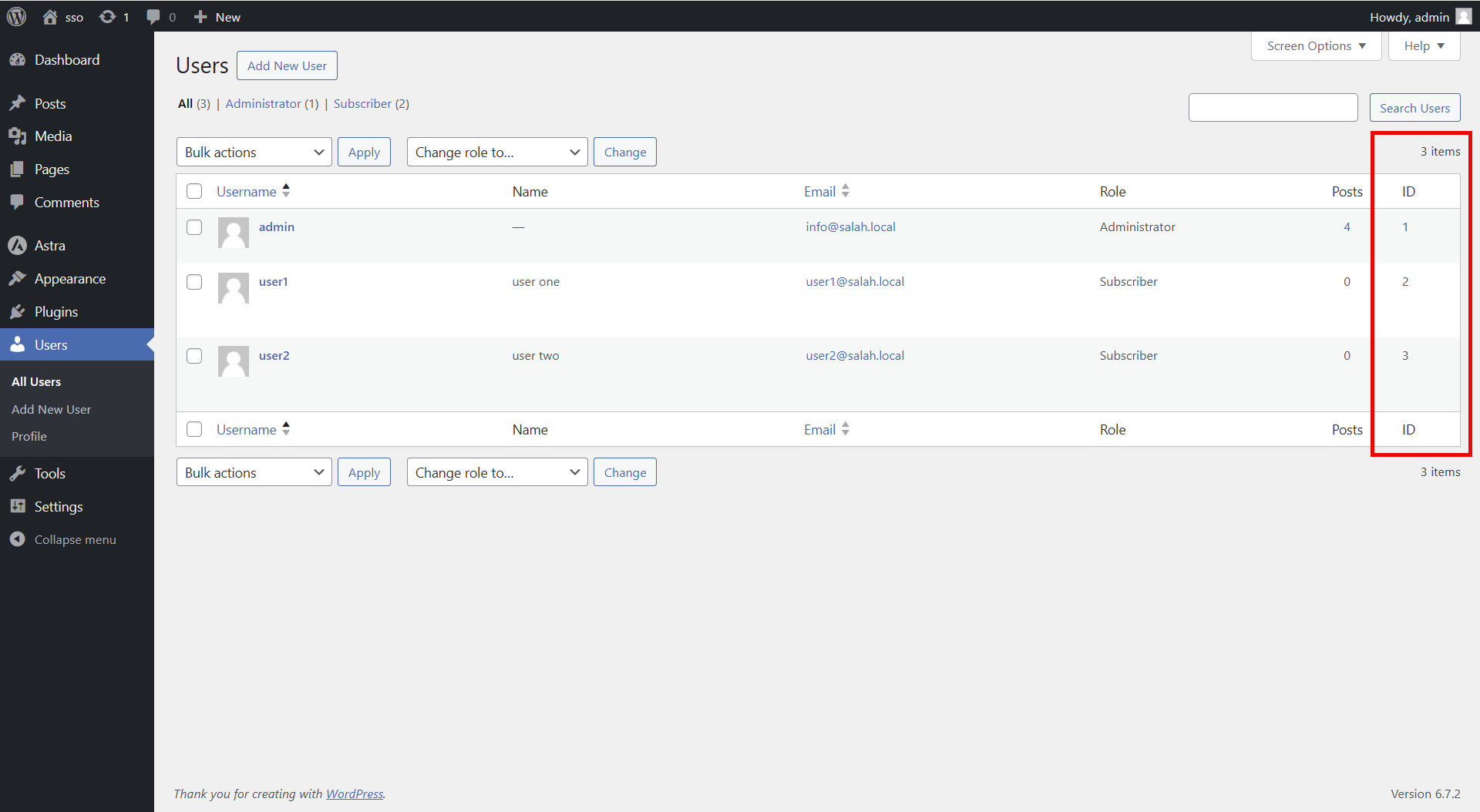 {المعرفات الفريدة للمستخدمين?}