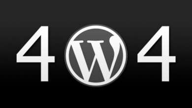 wordpress 404
