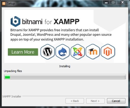 11 عملية التنصيب برنامج XAMPP
