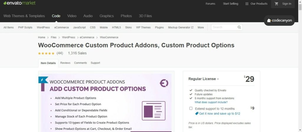 12 2 – WooCommerce Custom Product Addons Custom Product Options