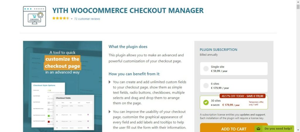 23 Yith Woocommerce Checkout Manager