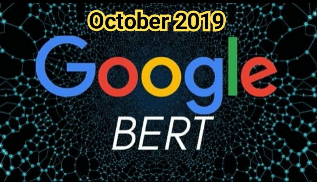 october 2019 - google bert
