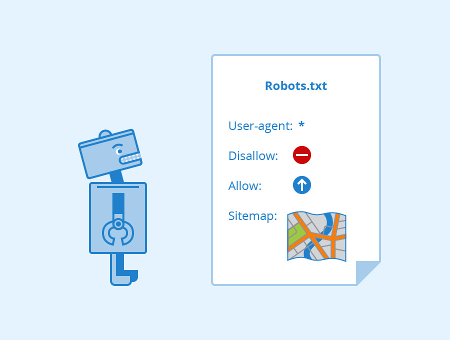 صورة تعليمات Robots-txt