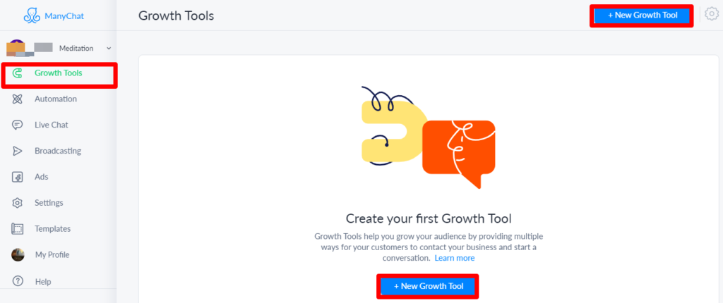 manychat Growth Tools