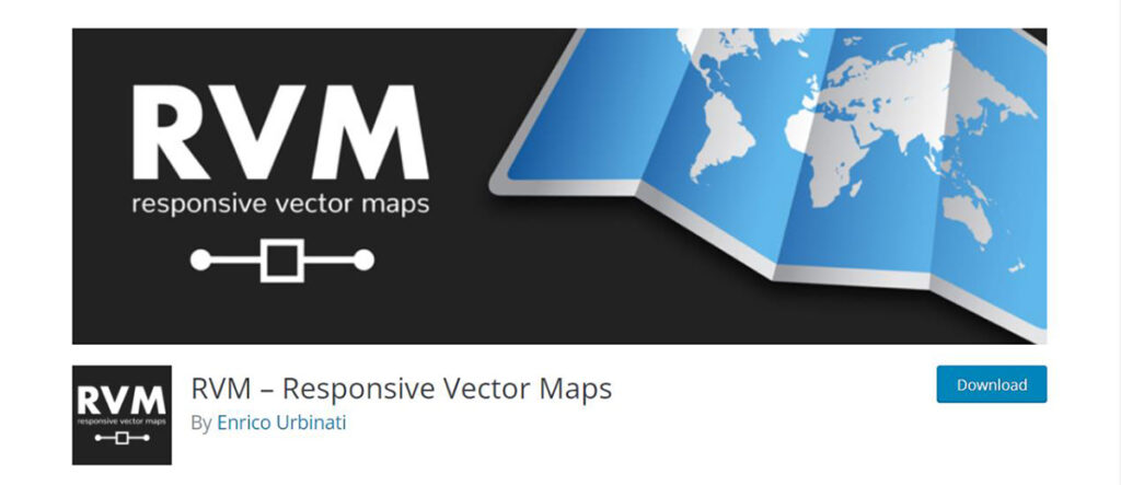 إضافة RVM Responsive Vector إضافات الخرائط في الووردبريس