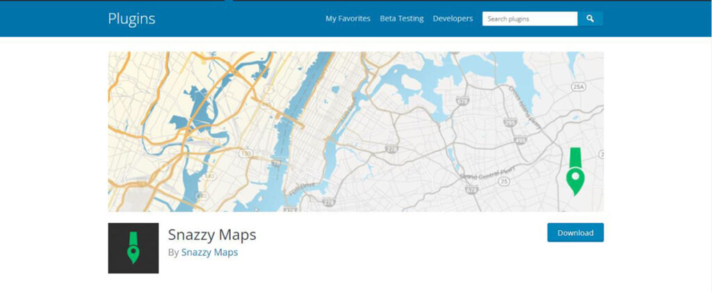إضافة Snazzy Maps إضافات الخرائط في الووردبريس