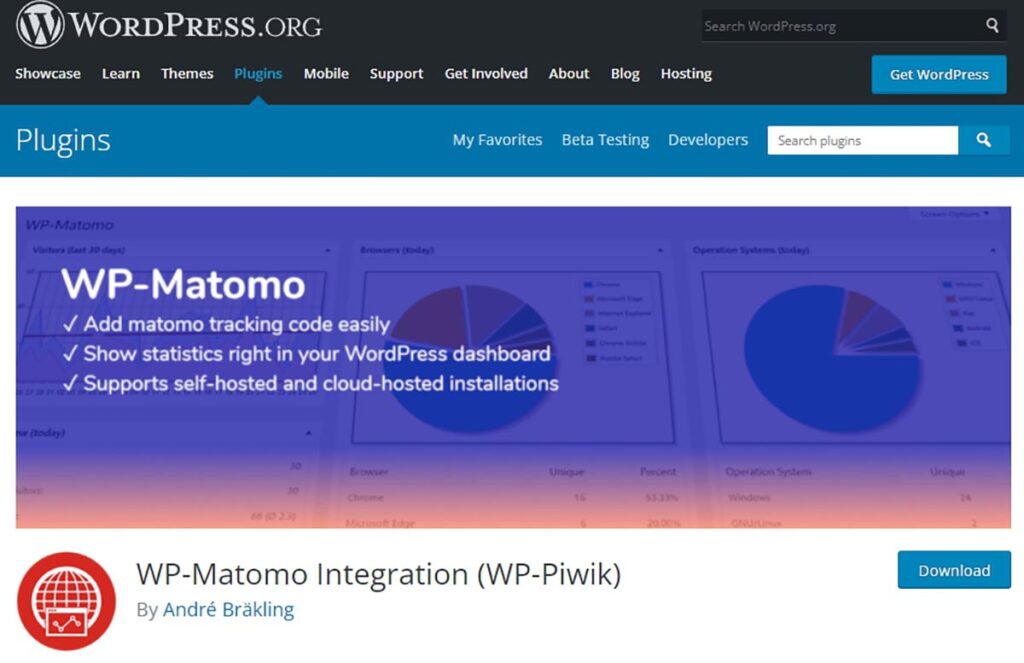إضافة Matomo اضافات ووردبريس لتحليلات الموقع