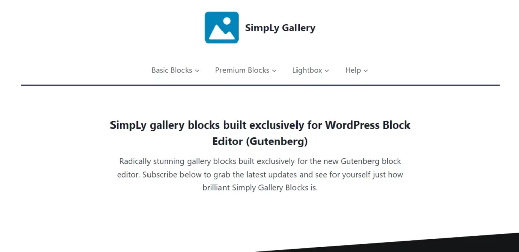 إضافة Gallery Blocks with Lightbox