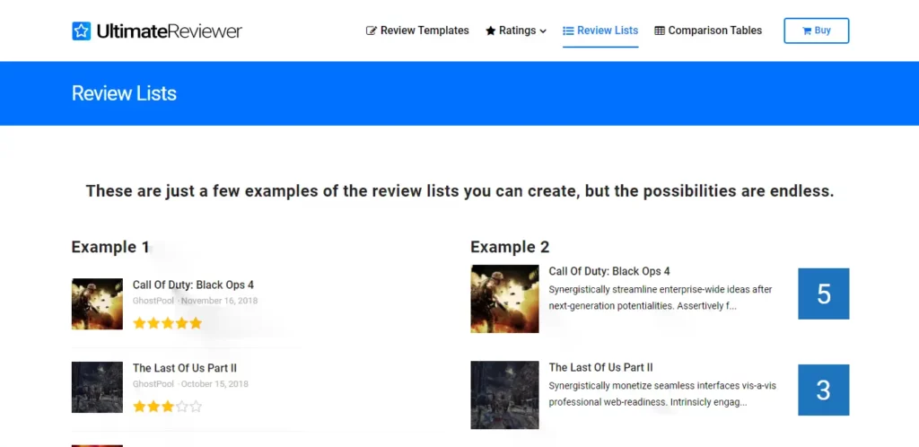 Ultimate Reviewer