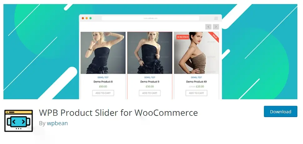 إضافة WPB WooCommerce Product Slider