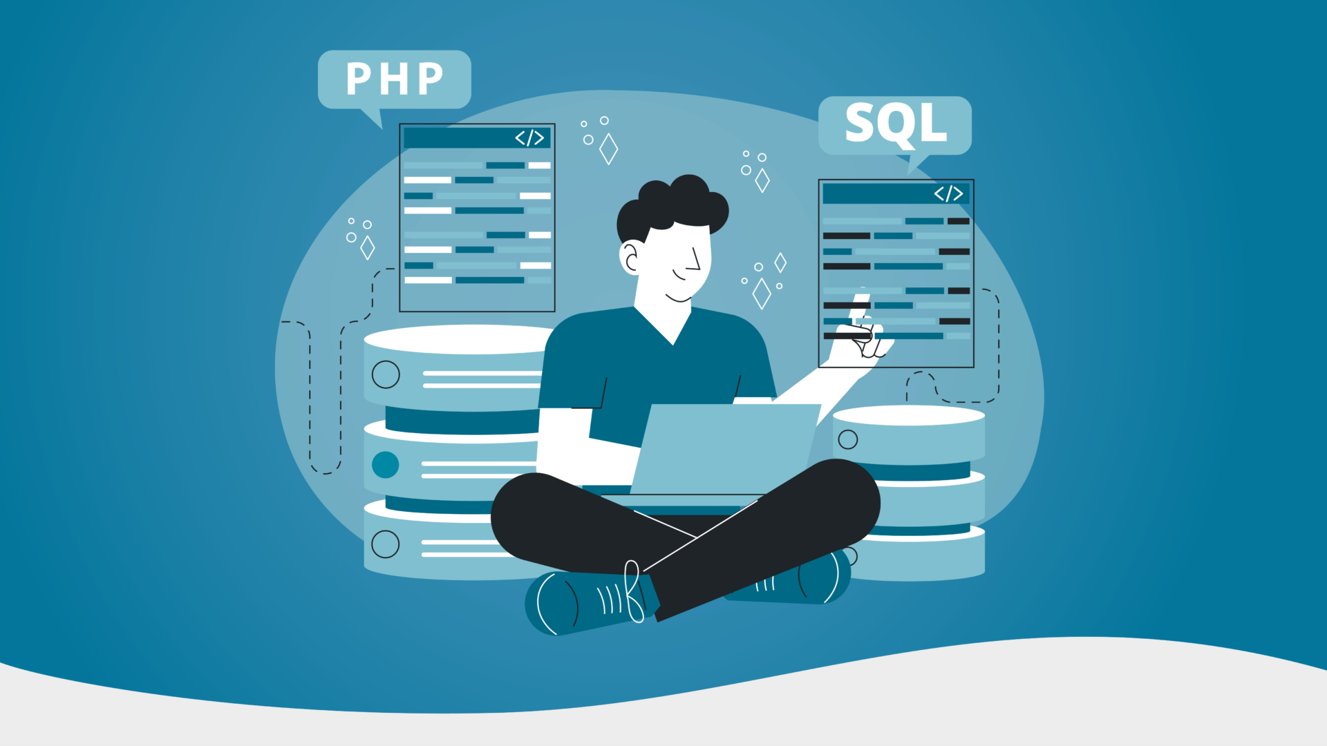 شرح قاعدة بيانات mySQL مع لغة PHP للمبتدئين مع نموذج عملي